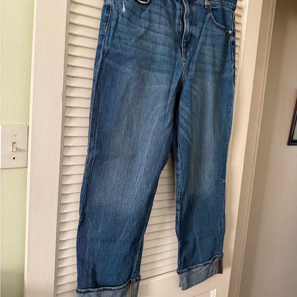 Loft, Women’s denim, worn once, size 14